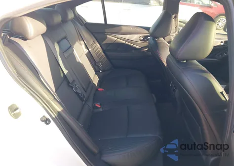 2018 Infiniti Q50 3.0T Red Sport 400 из США, поврежденный, VIN JN1FV7AP8JM461282